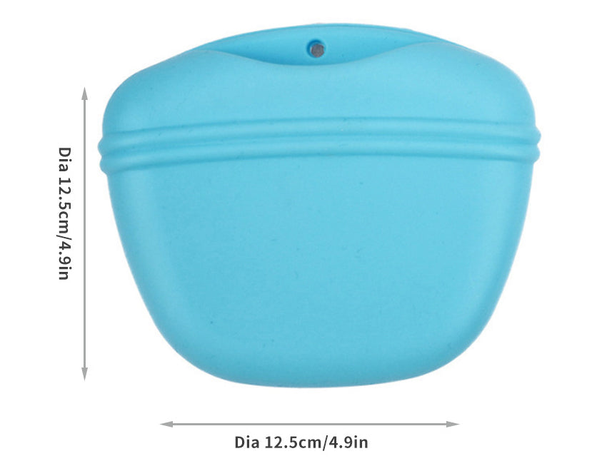 Pochette à friandises en silicone pour animaux de compagnie 