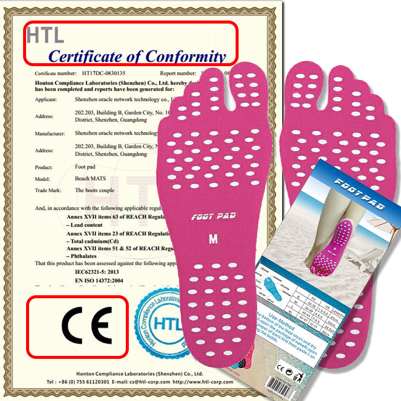 Coussinets adhésifs pour pieds 