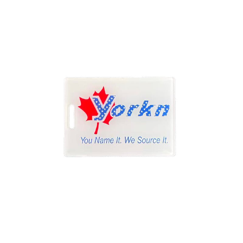 4x2.5 Inch Acrylic Luggage Tag - Yorkn Inc✅