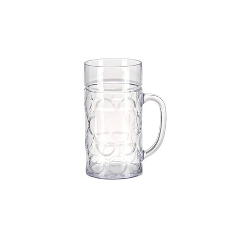 500ml Plastic Beer Mug With Handle - By Boat - Yorkn Inc✅
