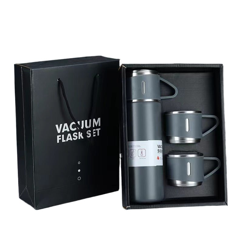 500ml Stainless Steel Vacuum Tea Cup Set - Yorkn Inc✅
