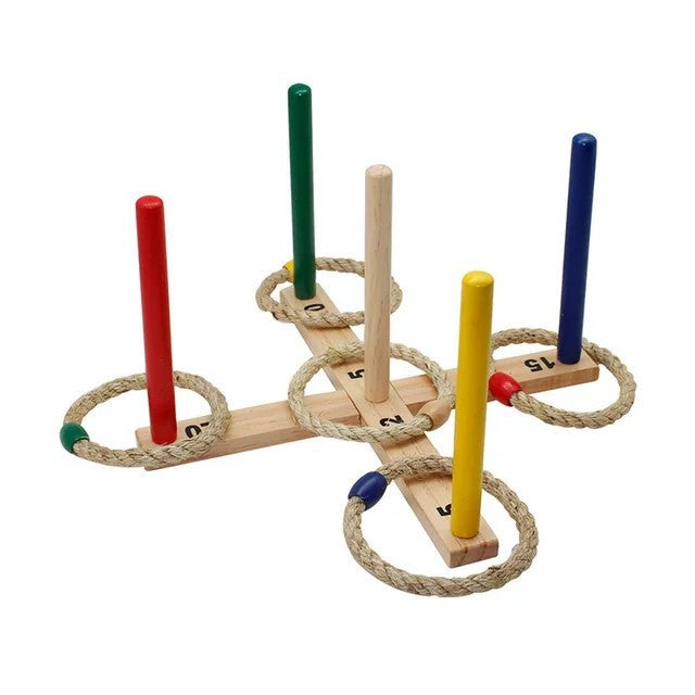 Jouet à lancer en bois 