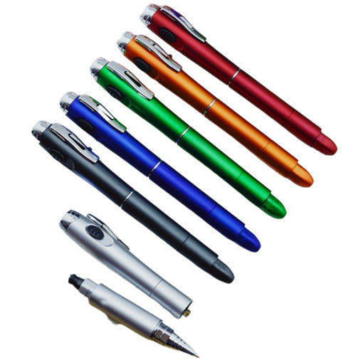 Ballpoint Pen With Led Light And Screwdri