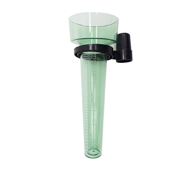 Tube de pluviomètre extérieur en plastique 