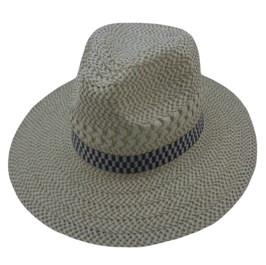 Chapeau de paille pliable 