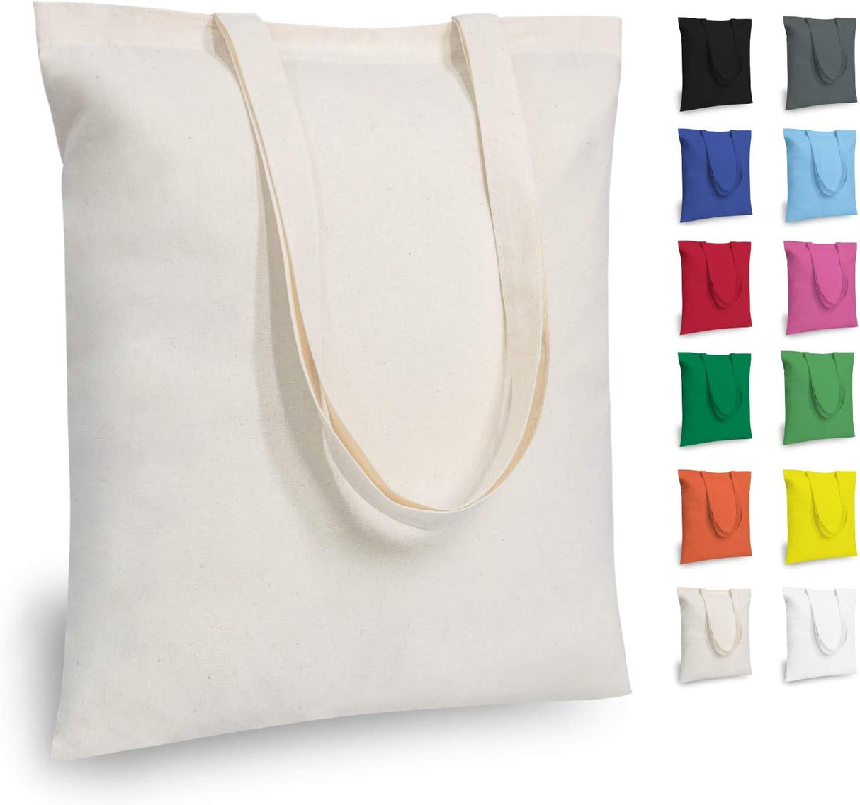 Sac fourre-tout en coton de 8 oz 