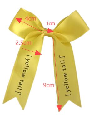 Ribbon Bow For Wine Bottle