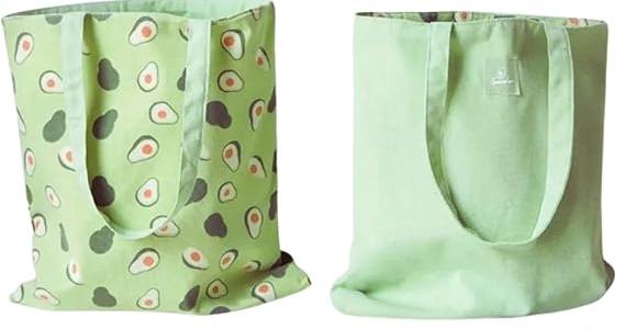 Reversible Canvas Tote Bag