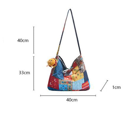 Reversible Shoulder Tote Bag