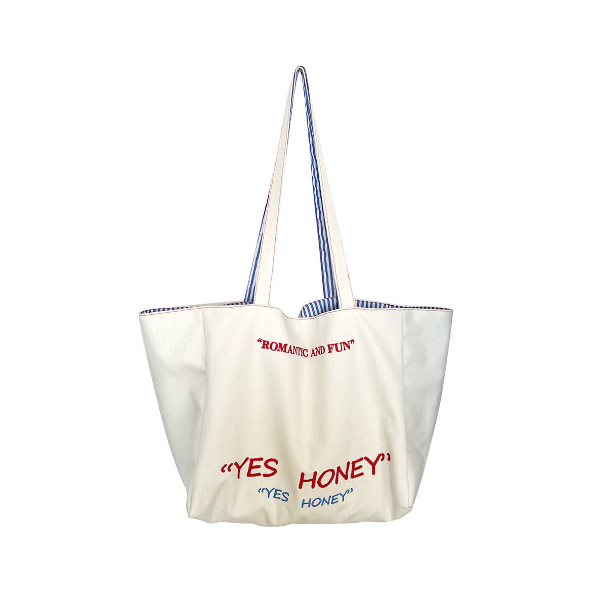 Reversible Large Capacity Tote Bag