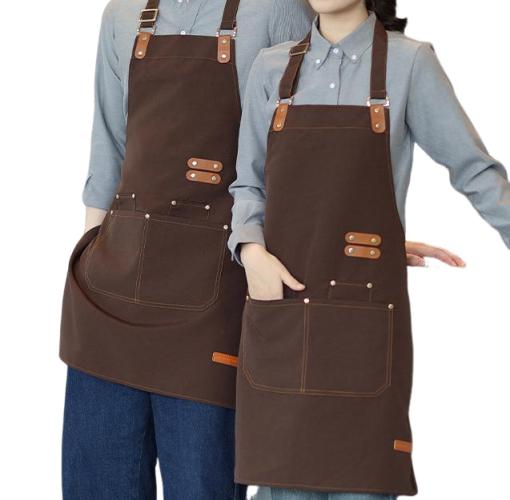 Work Apron With Detachable Patch
