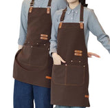 Work Apron With Detachable Patch