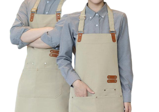 Work Apron With Detachable Patch