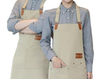 Work Apron With Detachable Patch