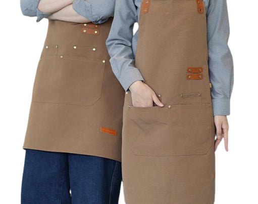 Work Apron With Detachable Patch