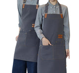 Work Apron With Detachable Patch