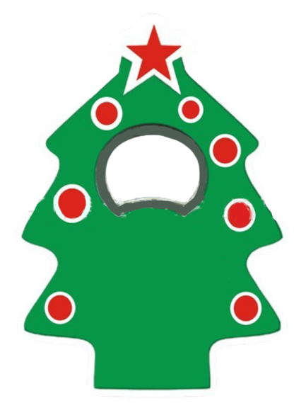 Tire-bouchon en forme de sapin de Noël 