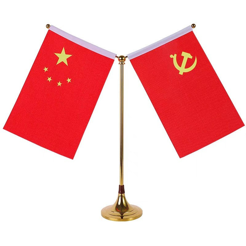 Drapeau de bureau Double Flag 
