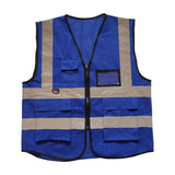 Gilet réfléchissant multi-poches 