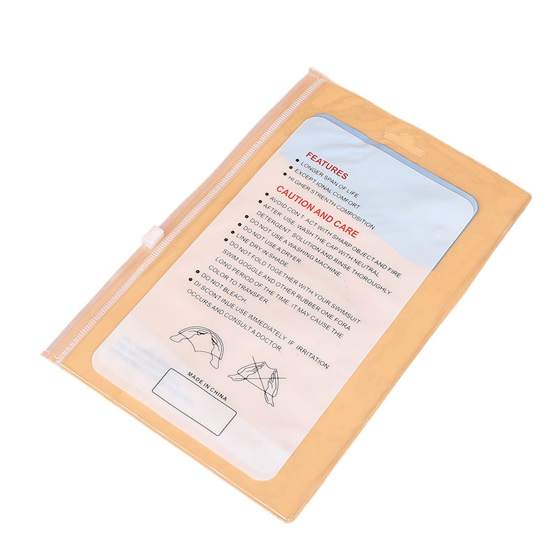 Sac transparent à fermeture éclair de 12 po 