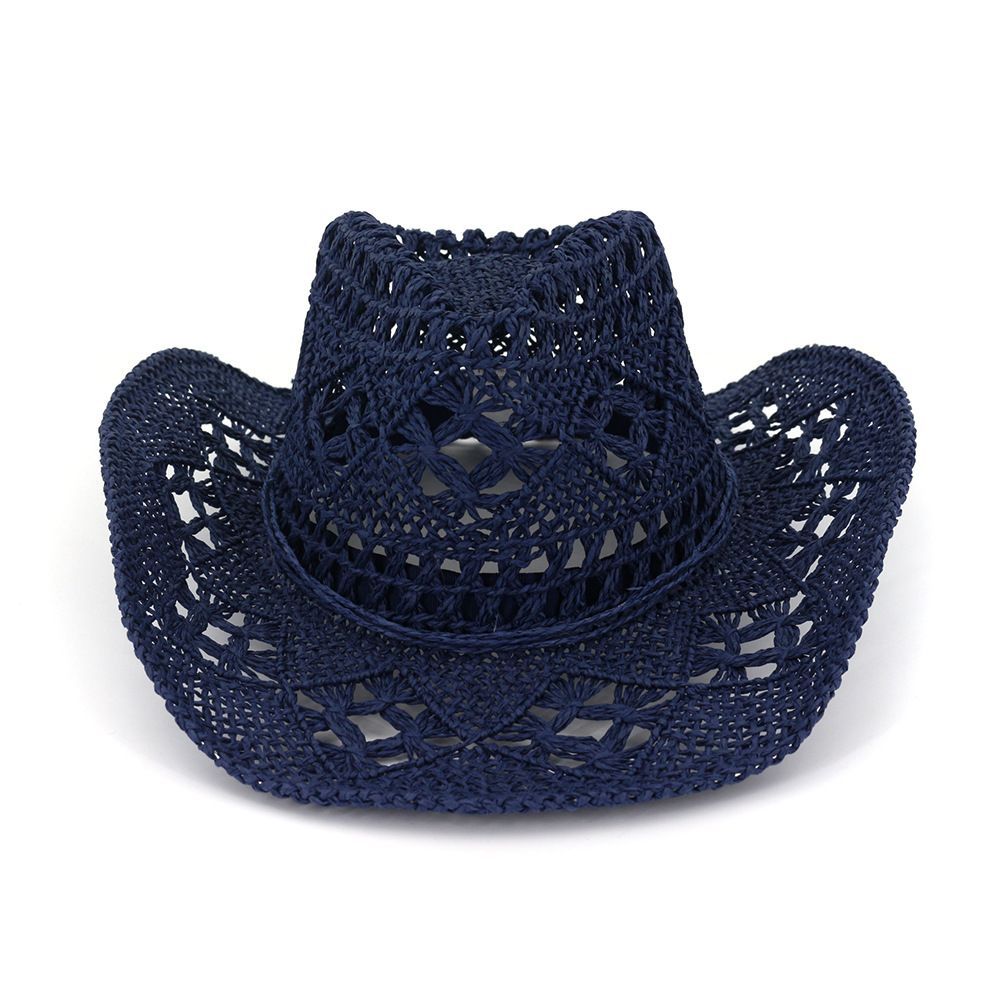 Chapeau de paille tissé 