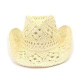 Chapeau de paille tissé 