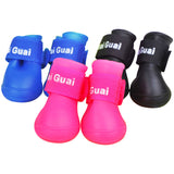 Bottes en silicone pour chien 