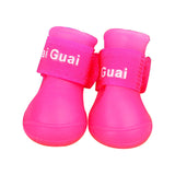 Bottes en silicone pour chien 
