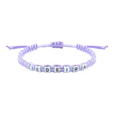 Letter Woven Bracelet