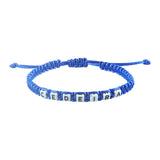Letter Woven Bracelet
