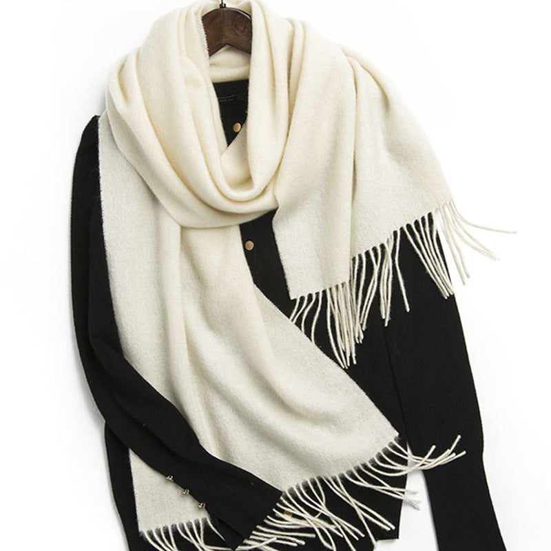 Wool Scarf With Pockets