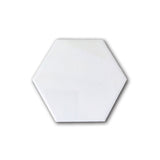 Dessous de verre hexagonal en céramique 