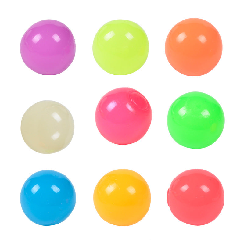 Boule de libération adhésive lumineuse de 7 cm 