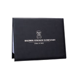 Certificat d'honneur horizontal en cuir 