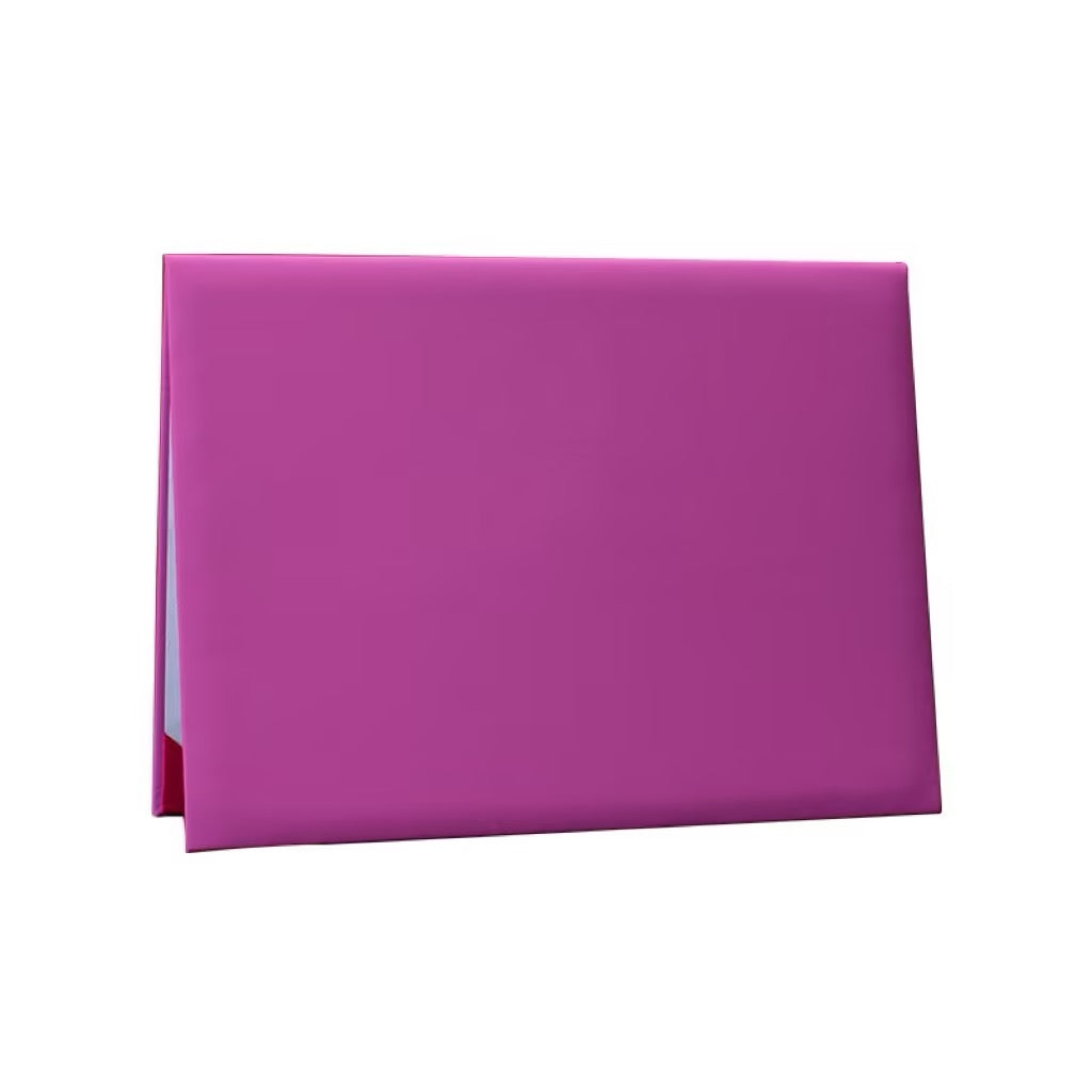 Certificat d'honneur horizontal en cuir 