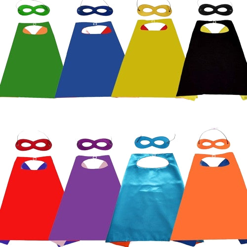 Ensemble cape et masque pour adultes 