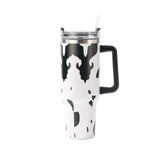 40oz Cow Pattern Bottle