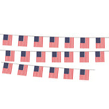 Drapeaux à chaîne rectangulaire 