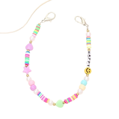 Bracelet chaîne en céramique souple à main 