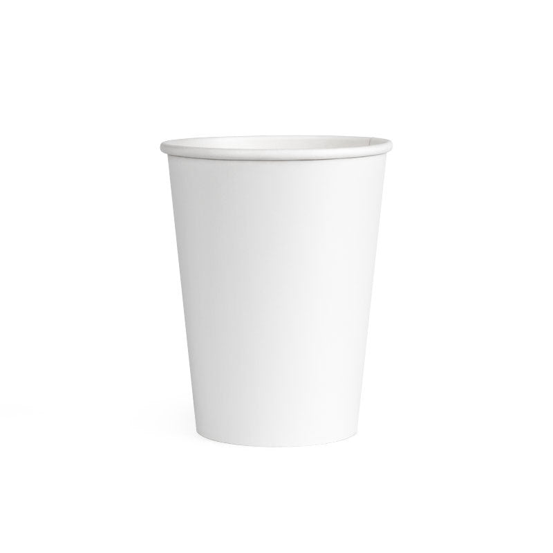 12oz White Cup With Sleeve
