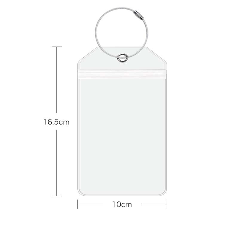 Luggage Tag With Business Card Slot