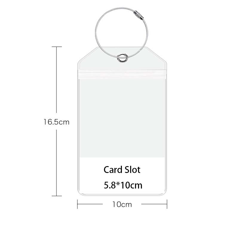 Luggage Tag With Business Card Slot