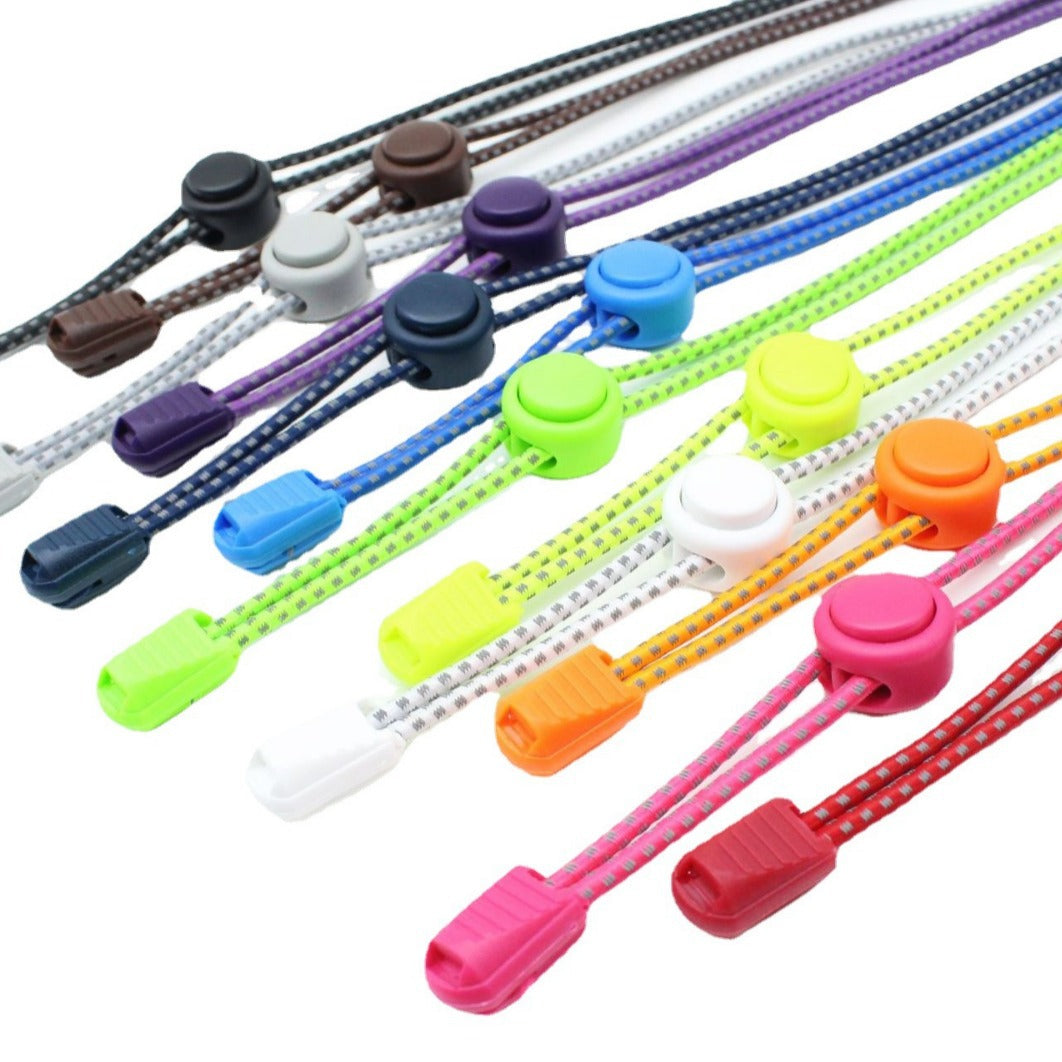 Lacets réfléchissants circulaires de 1 m 