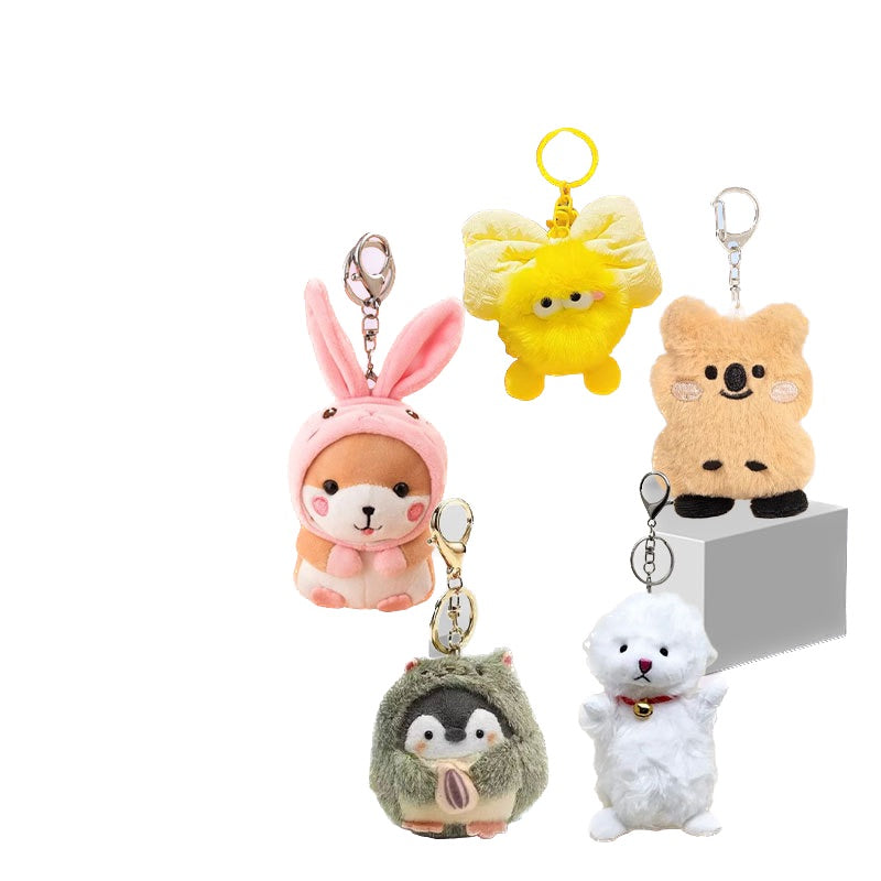 T-shirt Shaped Plush Keychain