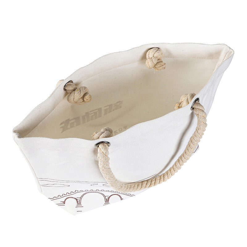 Hemp Rope Hand-held Sail Bag