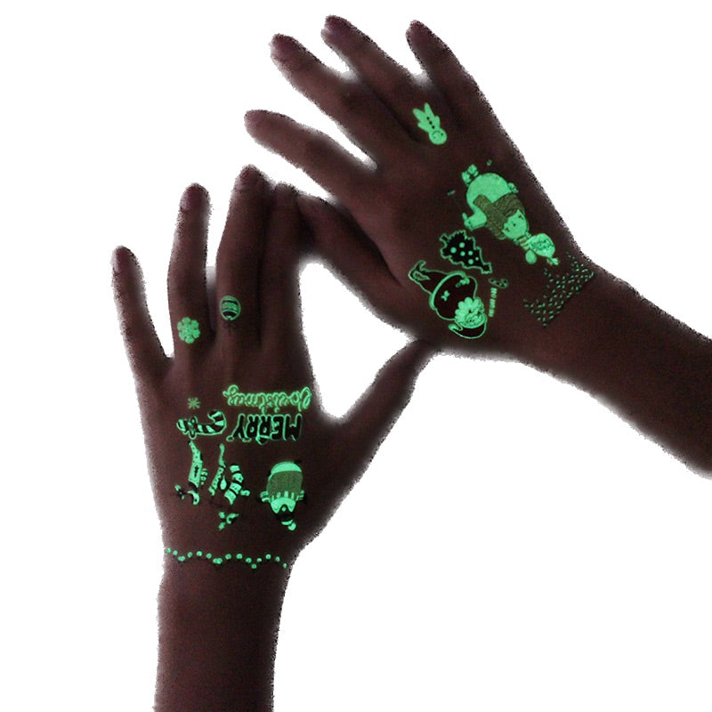Tatouages phosphorescents 