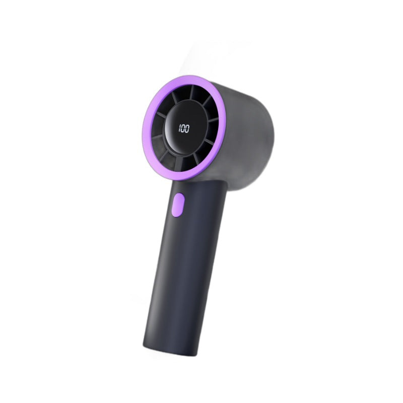 Petit ventilateur portatif à affichage numérique 