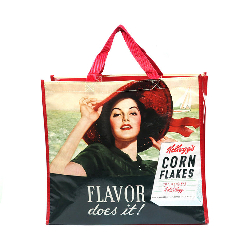 Sac fourre-tout en tissu tissé 