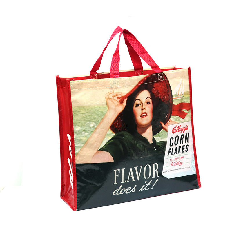 Sac fourre-tout en tissu tissé 