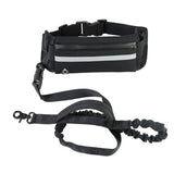 Laisse rétractable pour chien avec sac banane 